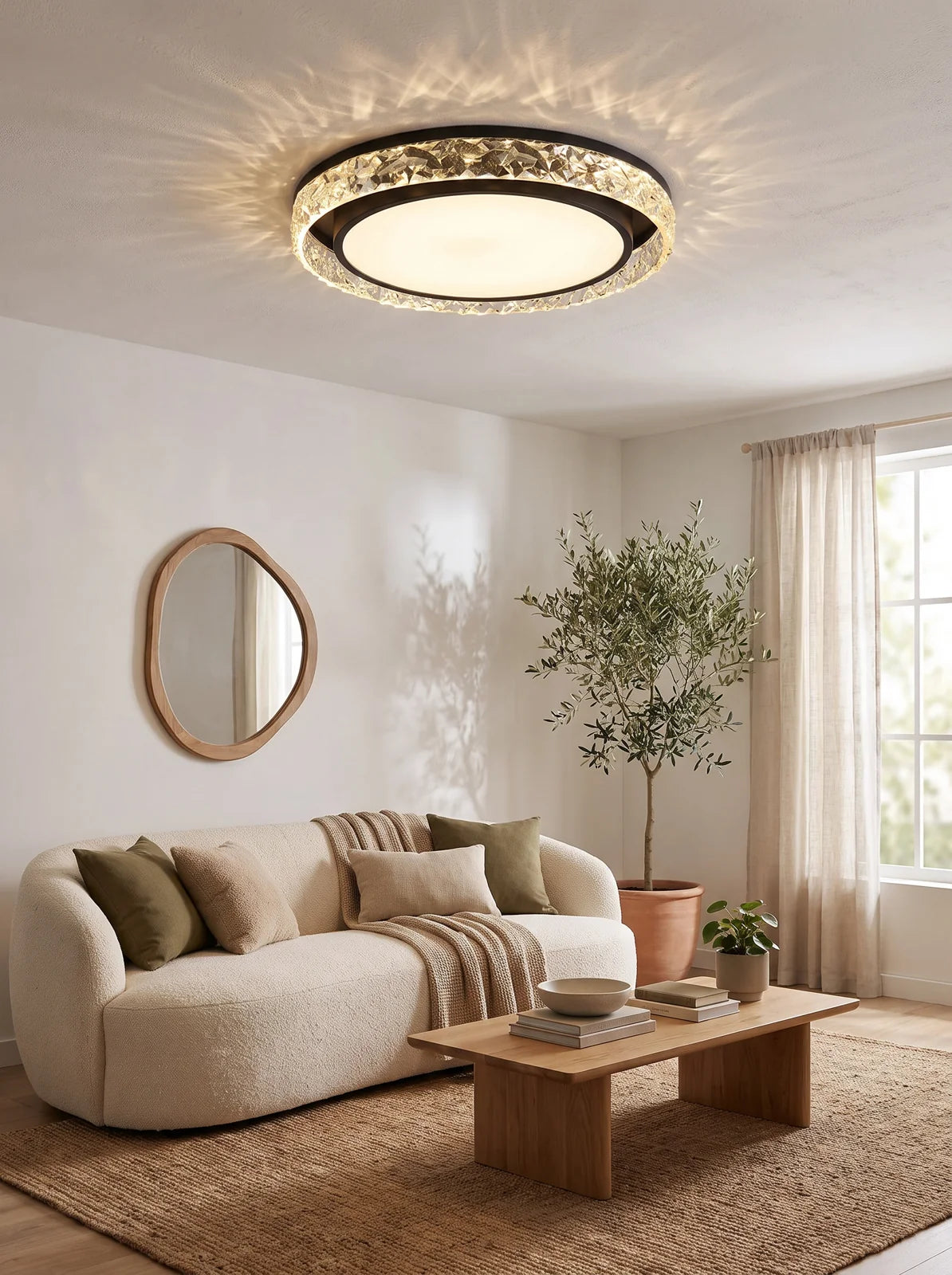 Crystal Halo LED Ceiling Light - iwt3_image