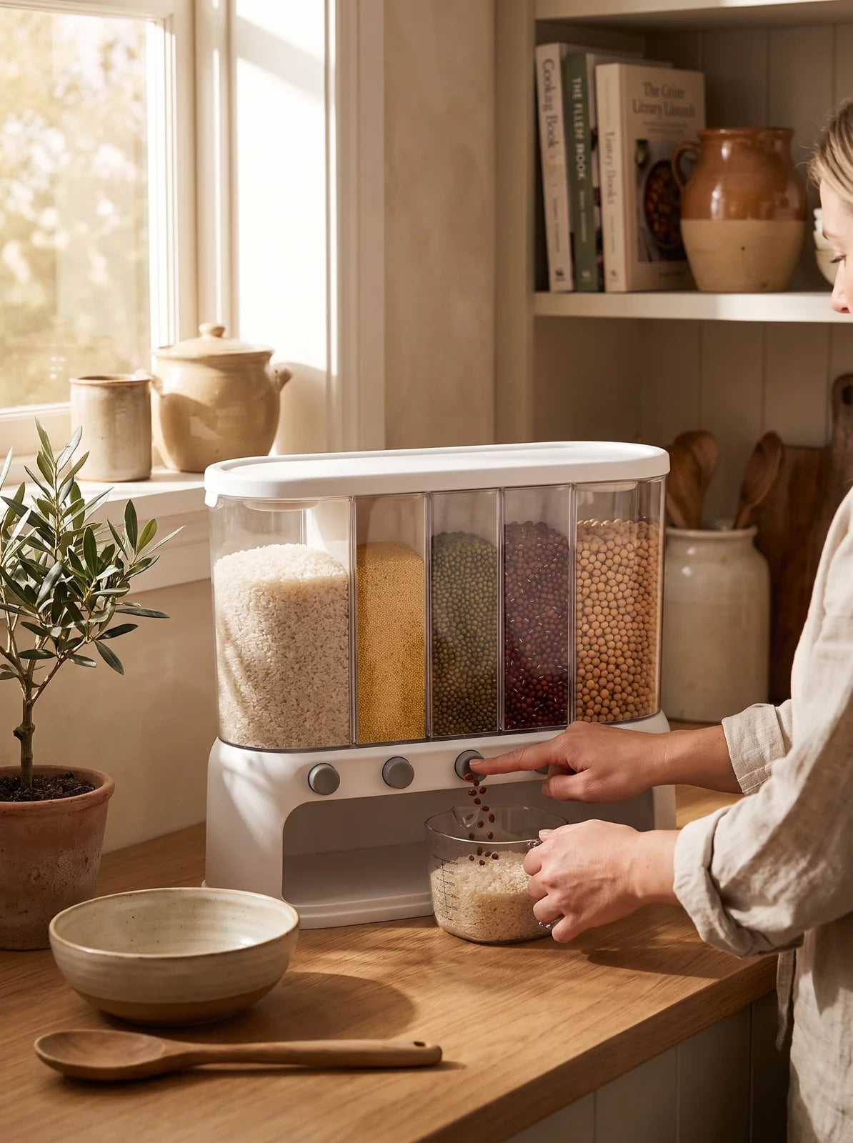 Multi-Compartment Grain Storage Container - iwt2_image