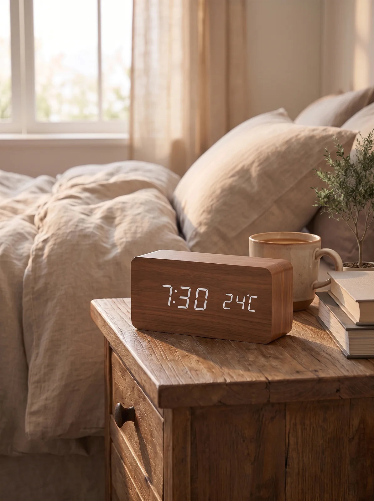 LED Smart Alarm Clock - iwt2_image