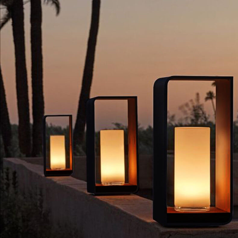 Modern Square Outdoor LED Light