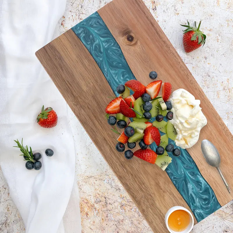 Resin River Acacia Cutting Board