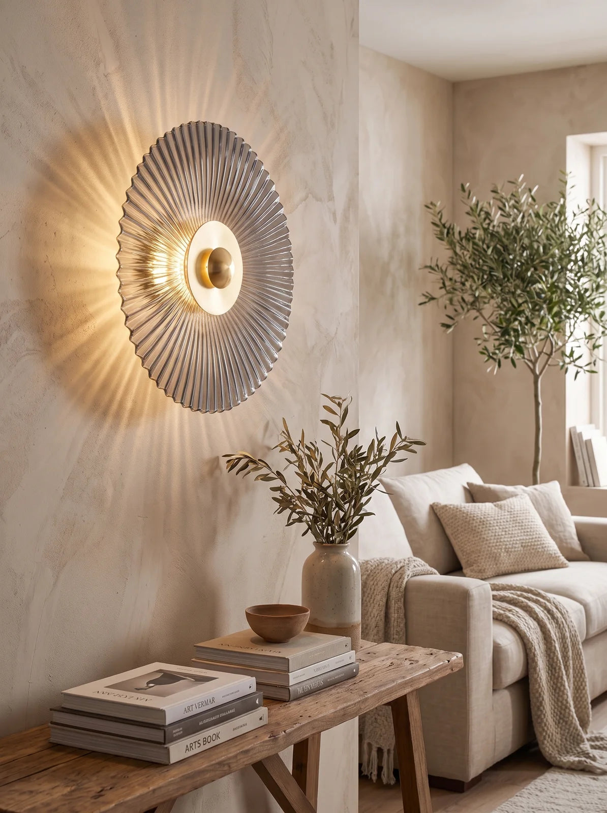 Nordic Vintage Glass Wall Sconce - iwt2_image