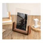 U-Shaped Acrylic Wood Photo Frame