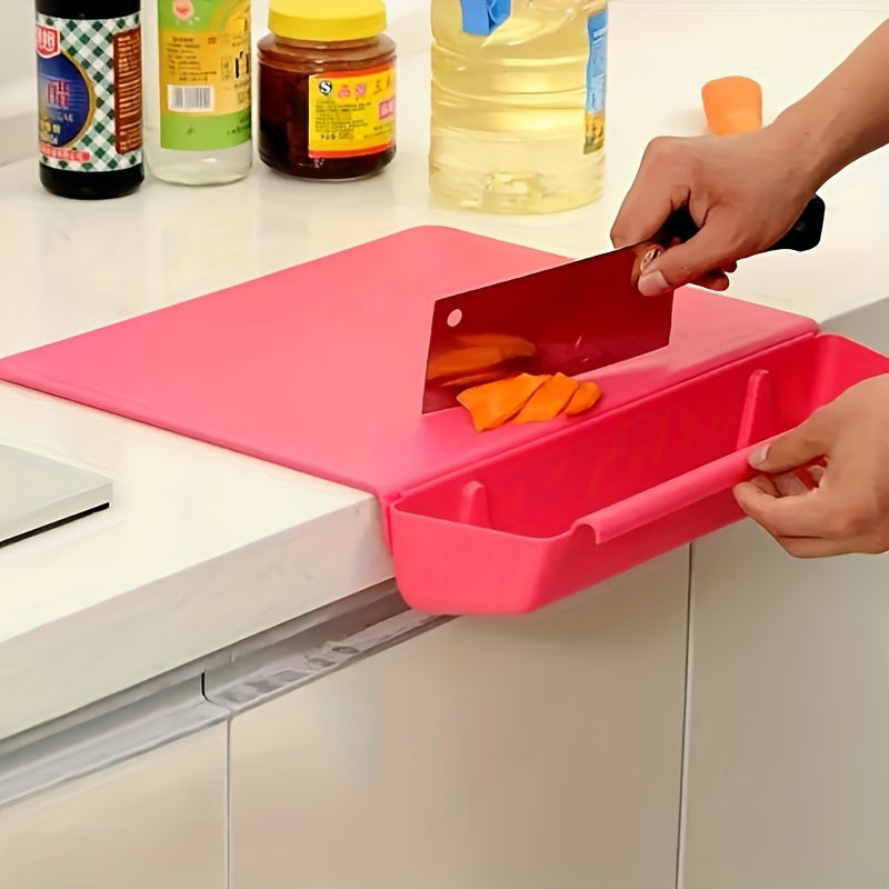 2-in-1 Chopping Board with Storage