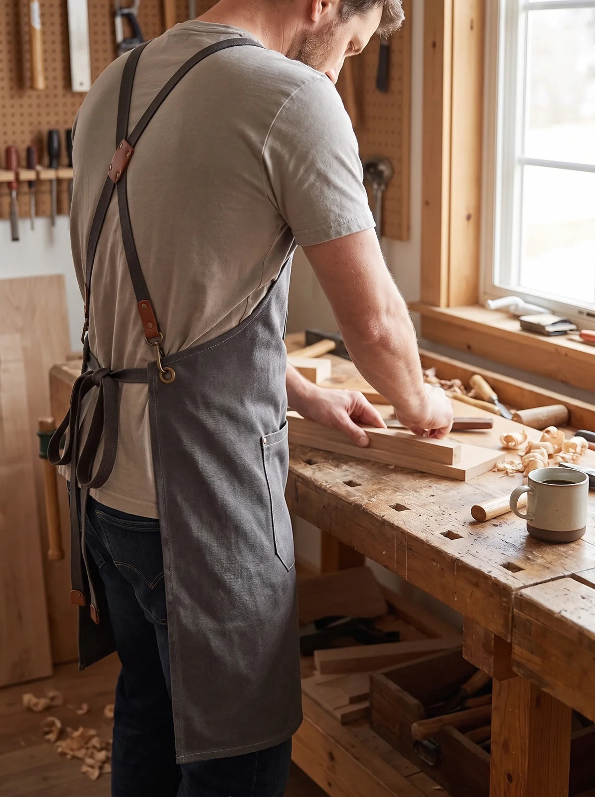 ProWear Canvas Kitchen Apron - iwt2_image