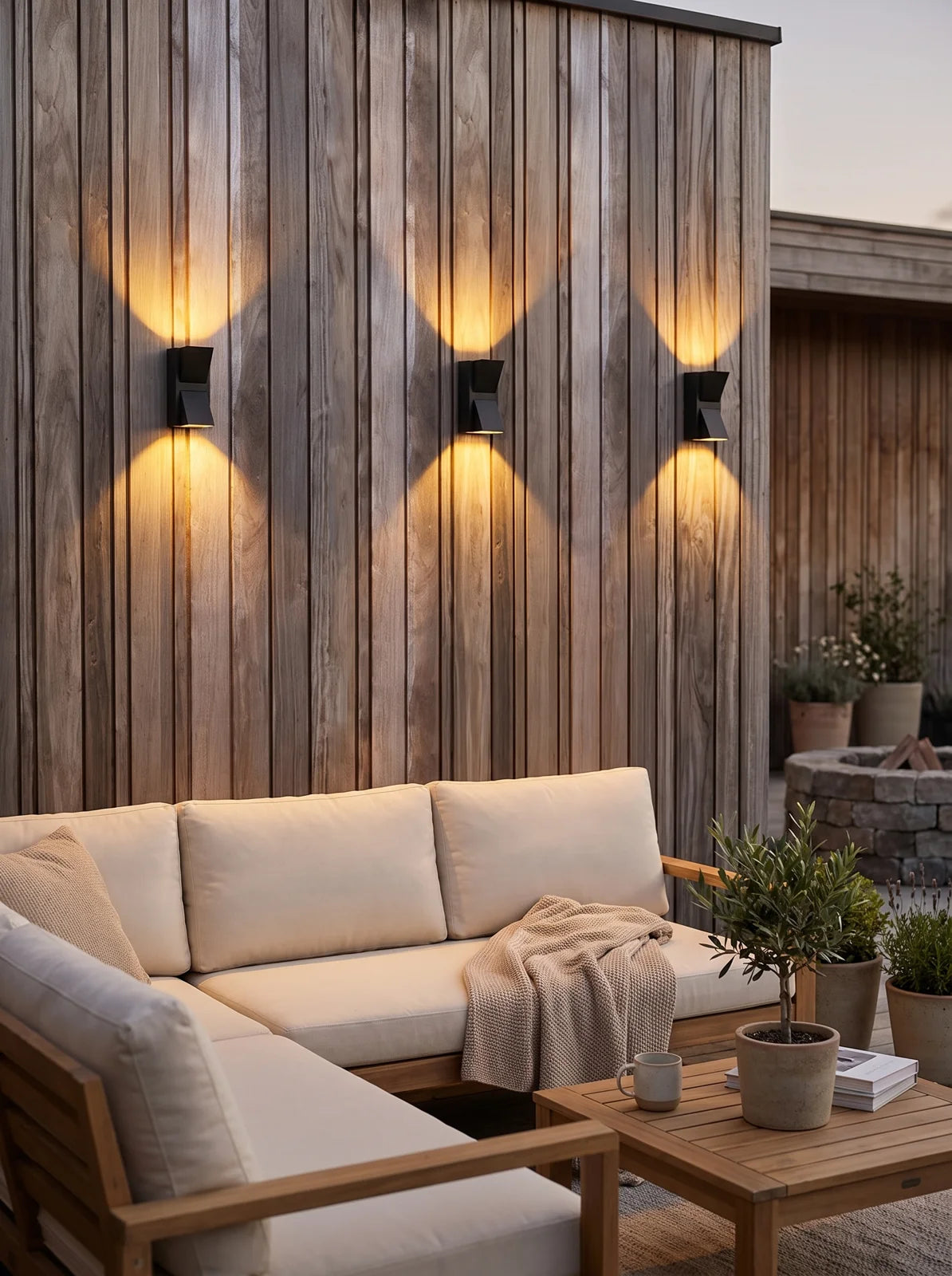 Modern LED Outdoor Wall Light - iwt1_image