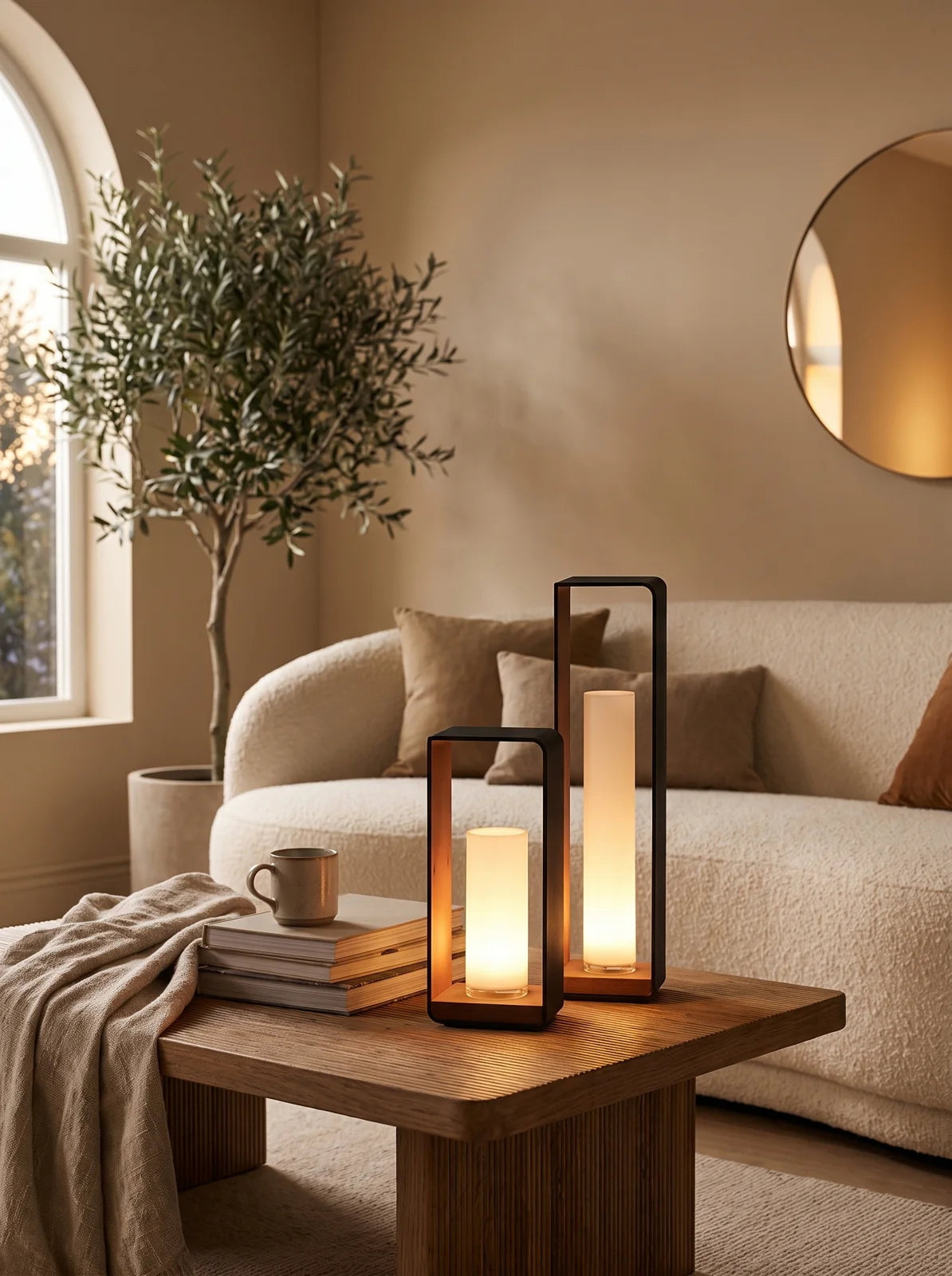 Modern Square Outdoor LED Light - iwt2_image