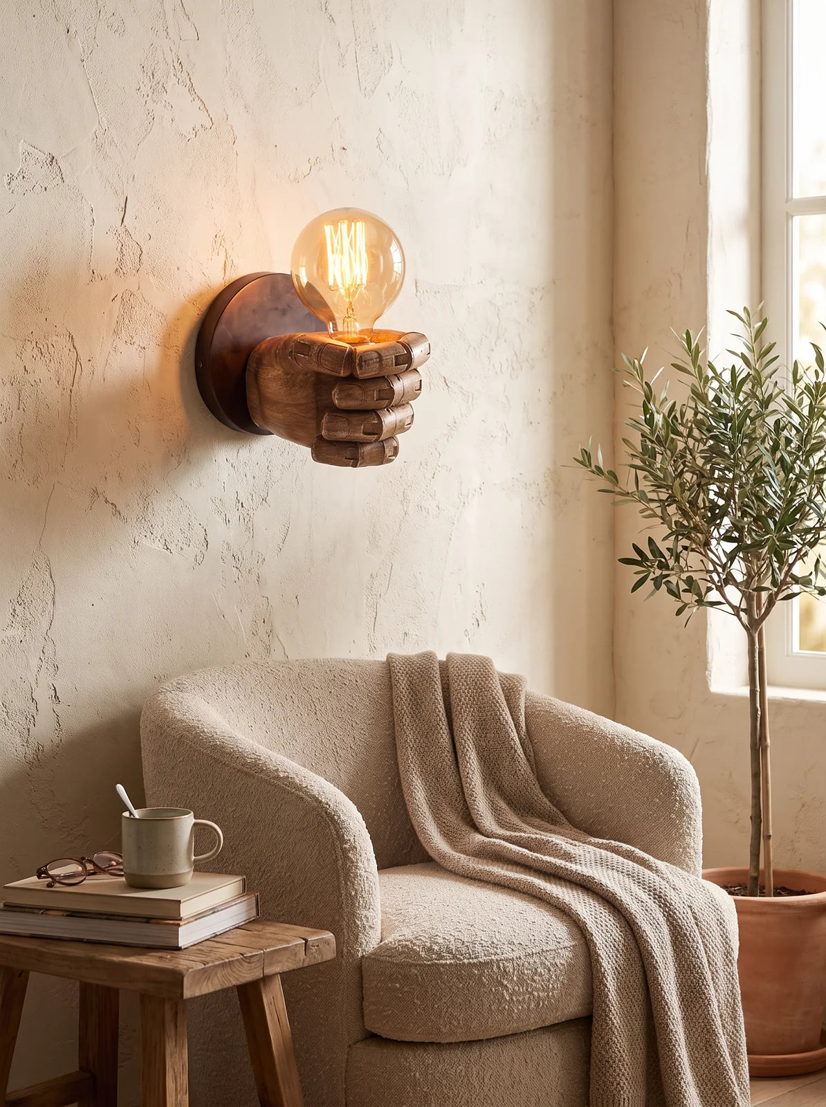 Industrial Hand Wall Lamp - iwt1_image