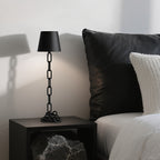 Modern Chain-Link Table Lamp