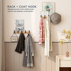 Nordic Wall-Mounted Coat Rack