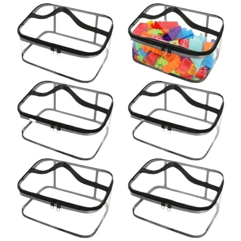 Transparent Mesh Toy Storage Bag