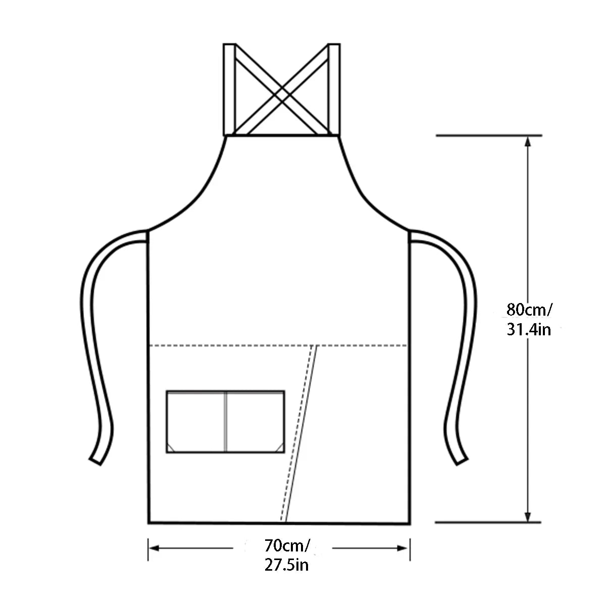 WorkEase Waterproof Canvas Apron