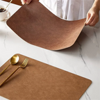 DuoMat Faux Leather Placemats