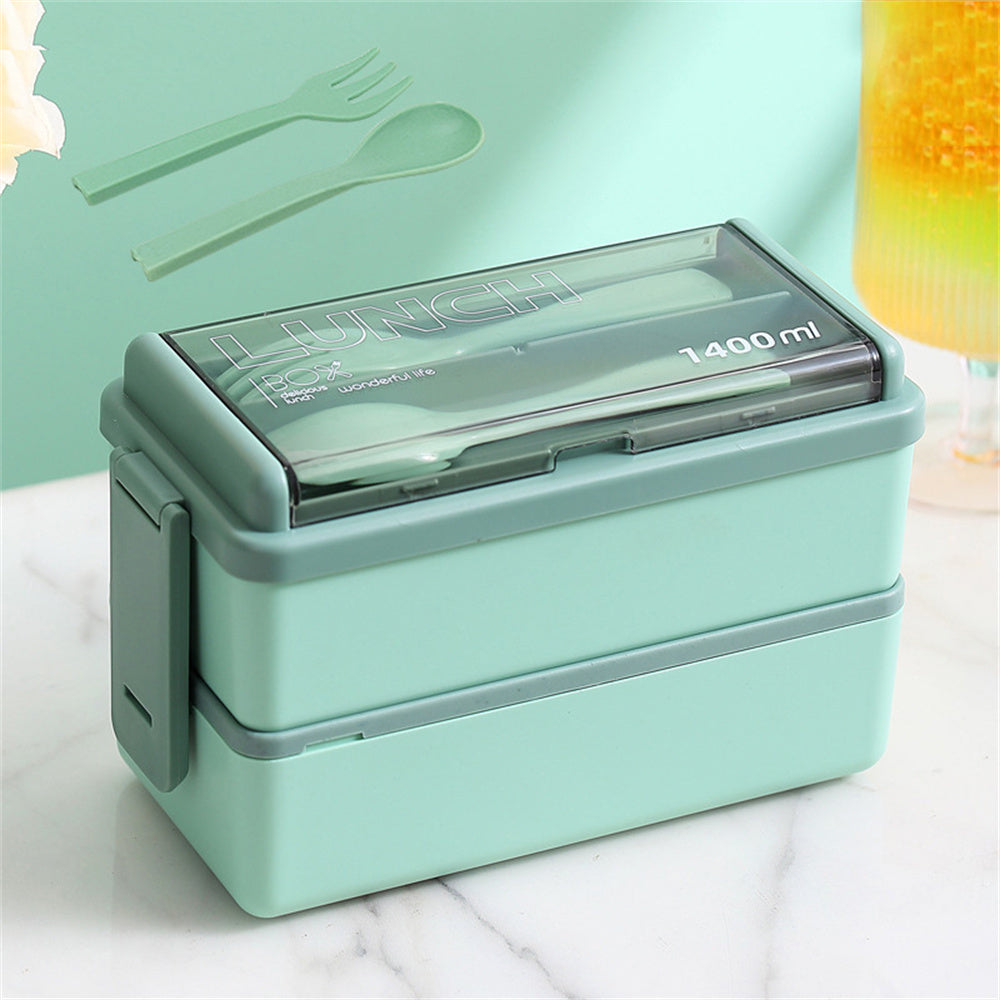 1400ml Double Layer Bento Box