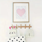 Maeve Solid Oak Wall Rack
