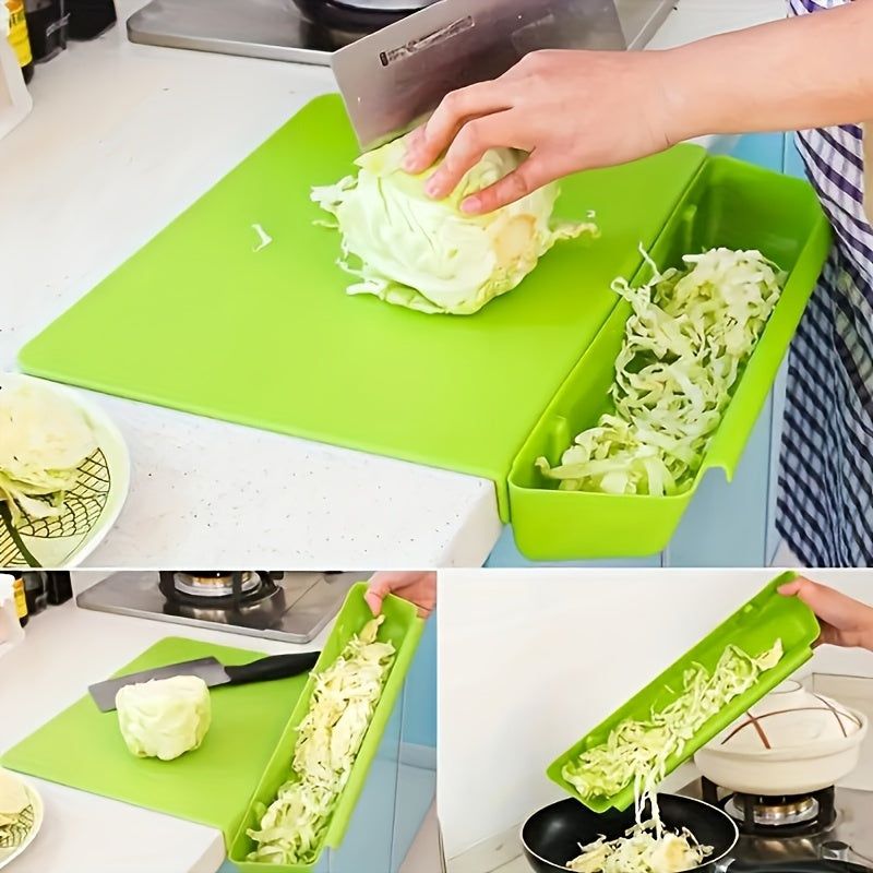 2-in-1 Chopping Board with Storage
