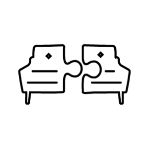 modular furniture icon