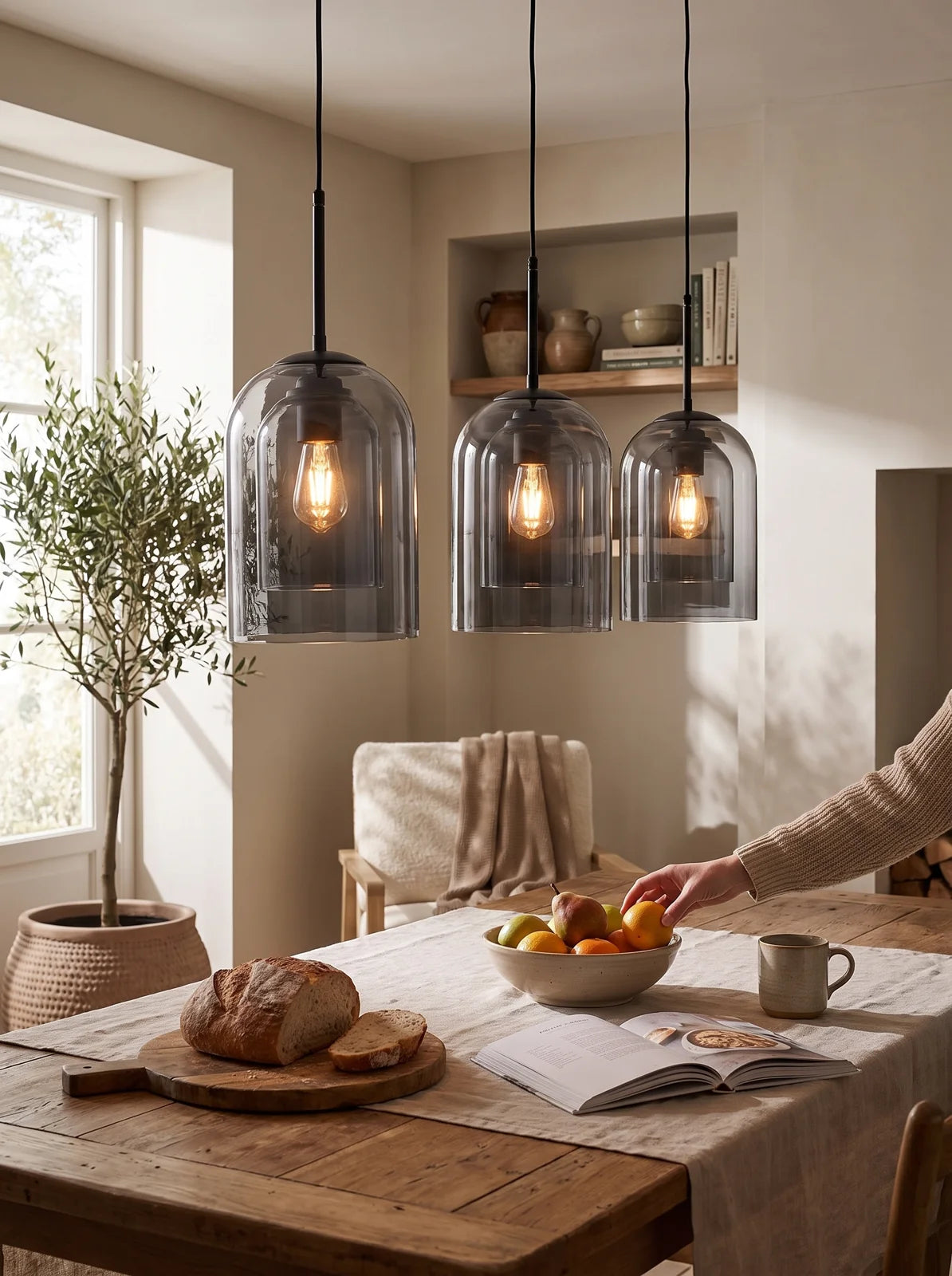 Nordic Glass Pendant Light - iwt2_image