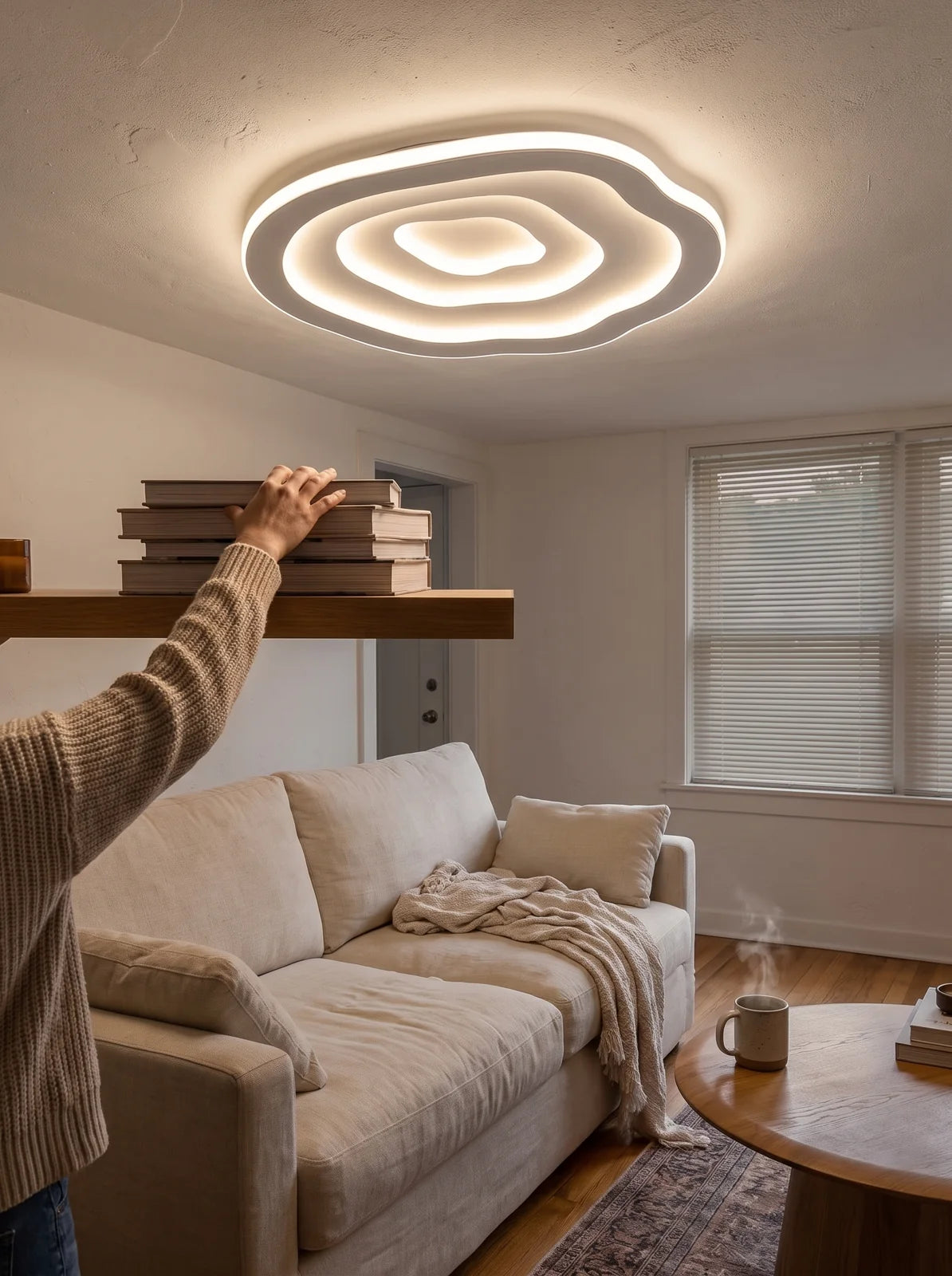 Ripple LED Ceiling Lamp - iwt3_image