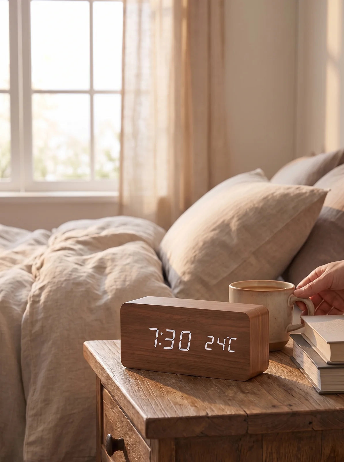 LED Smart Alarm Clock - iwt3_image