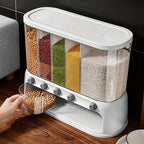 Multi-Compartment Grain Storage Container