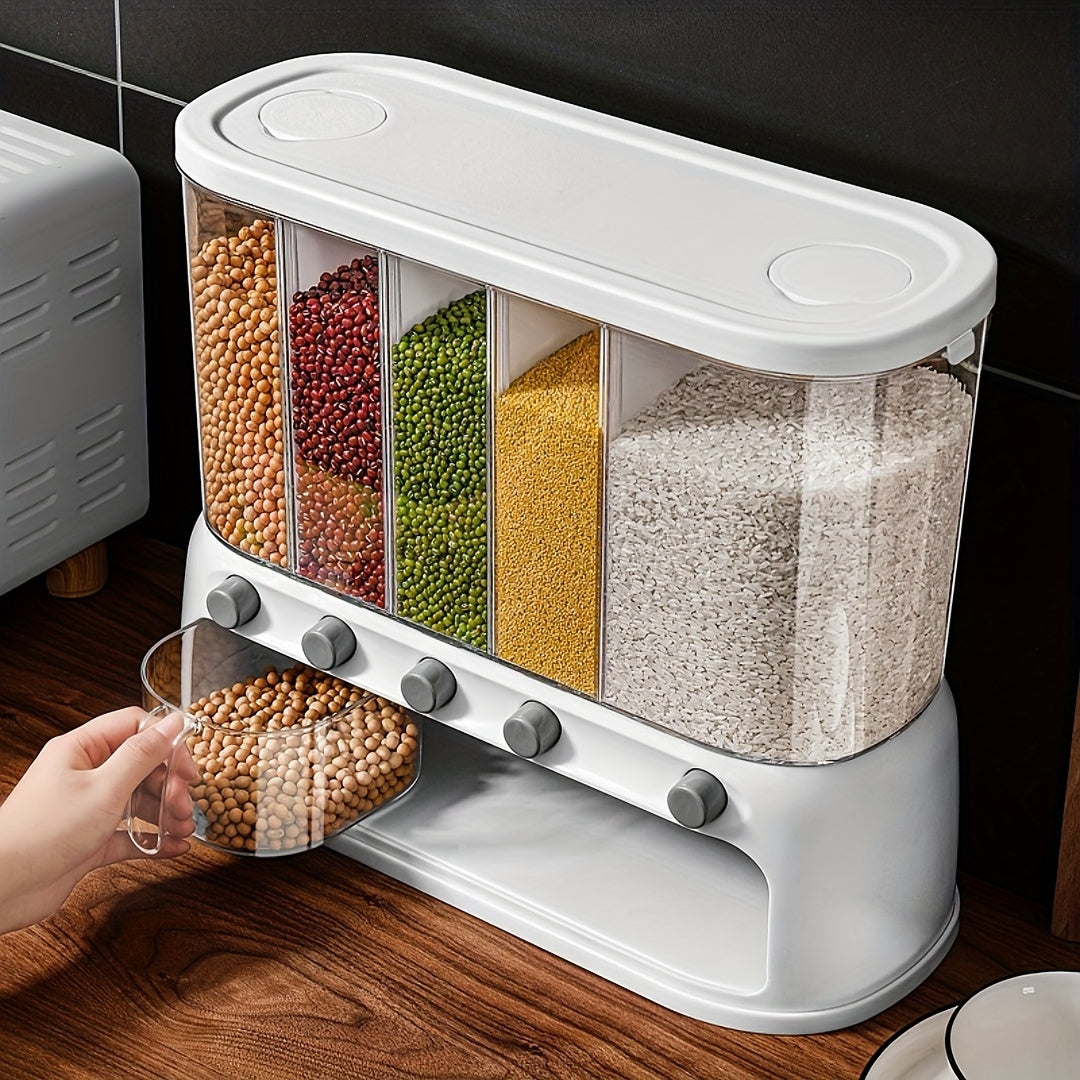 Multi-Compartment Grain Storage Container