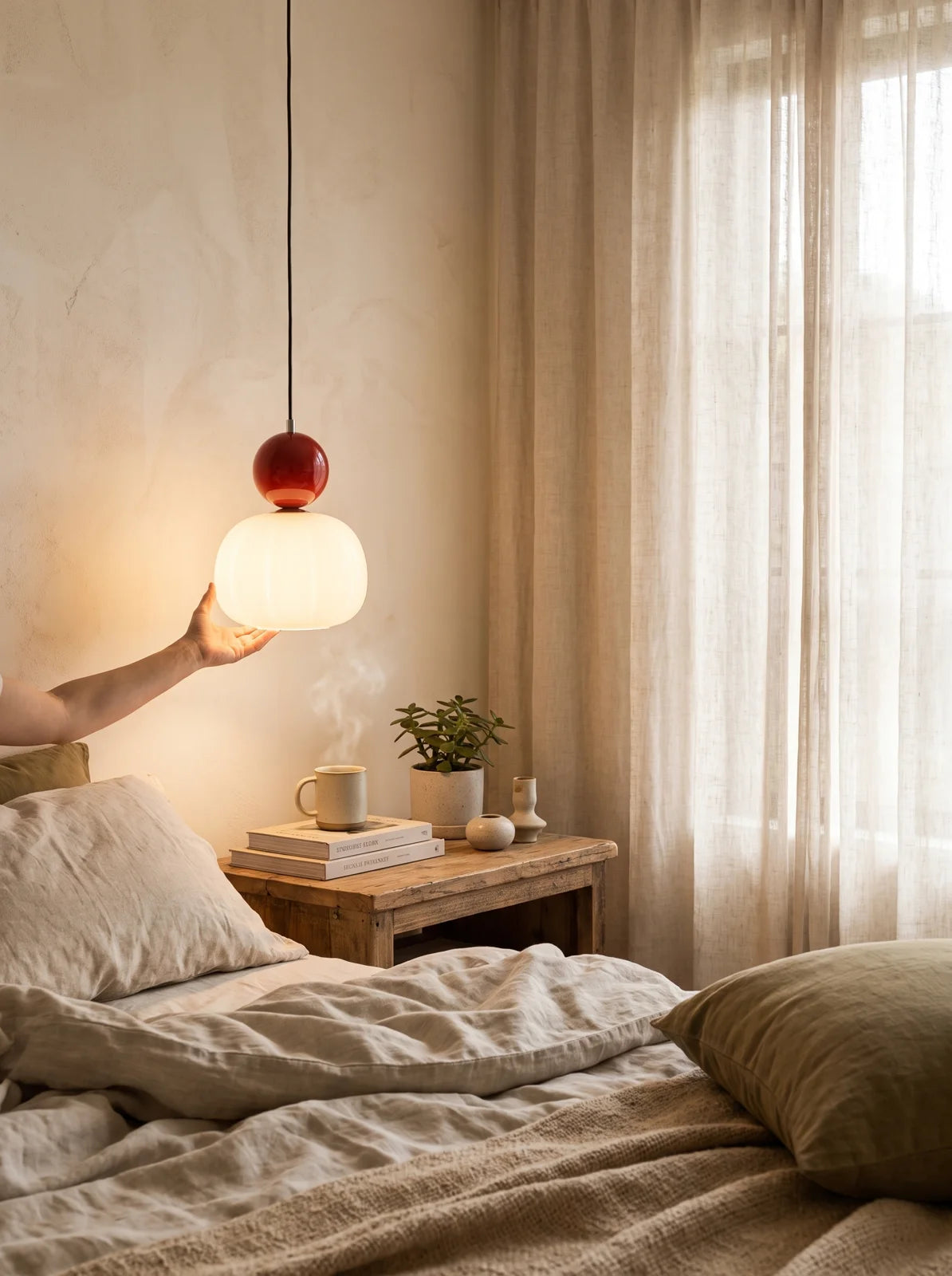 Nordic Pumpkin Pendant Light - iwt1_image