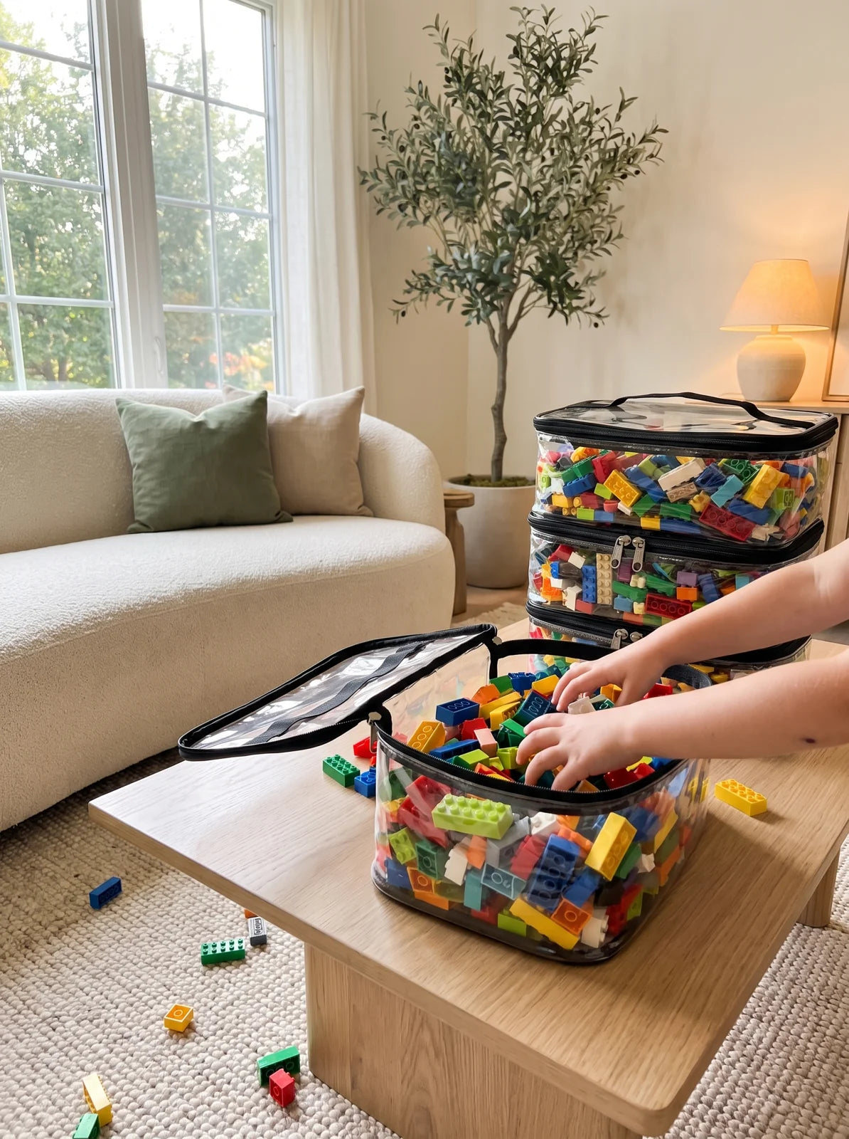 Transparent Mesh Toy Storage Bag - iwt1_image