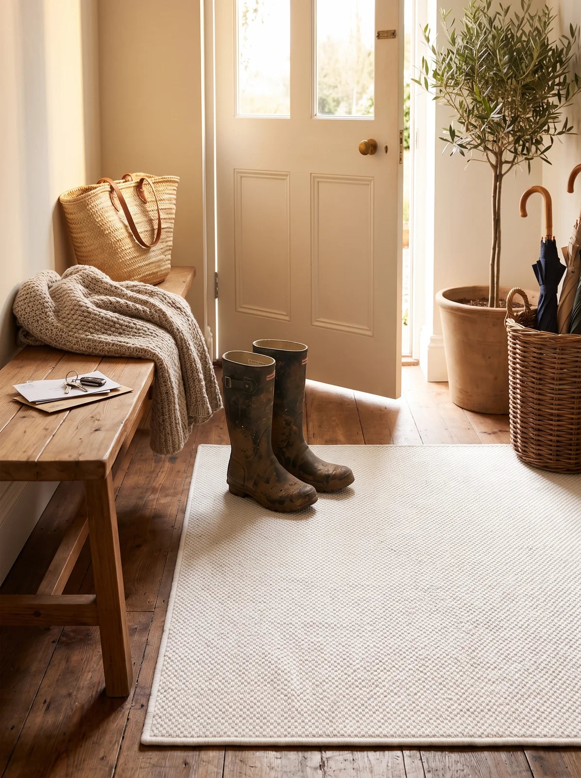 Faux Jute Outdoor Doormat - iwt1_image