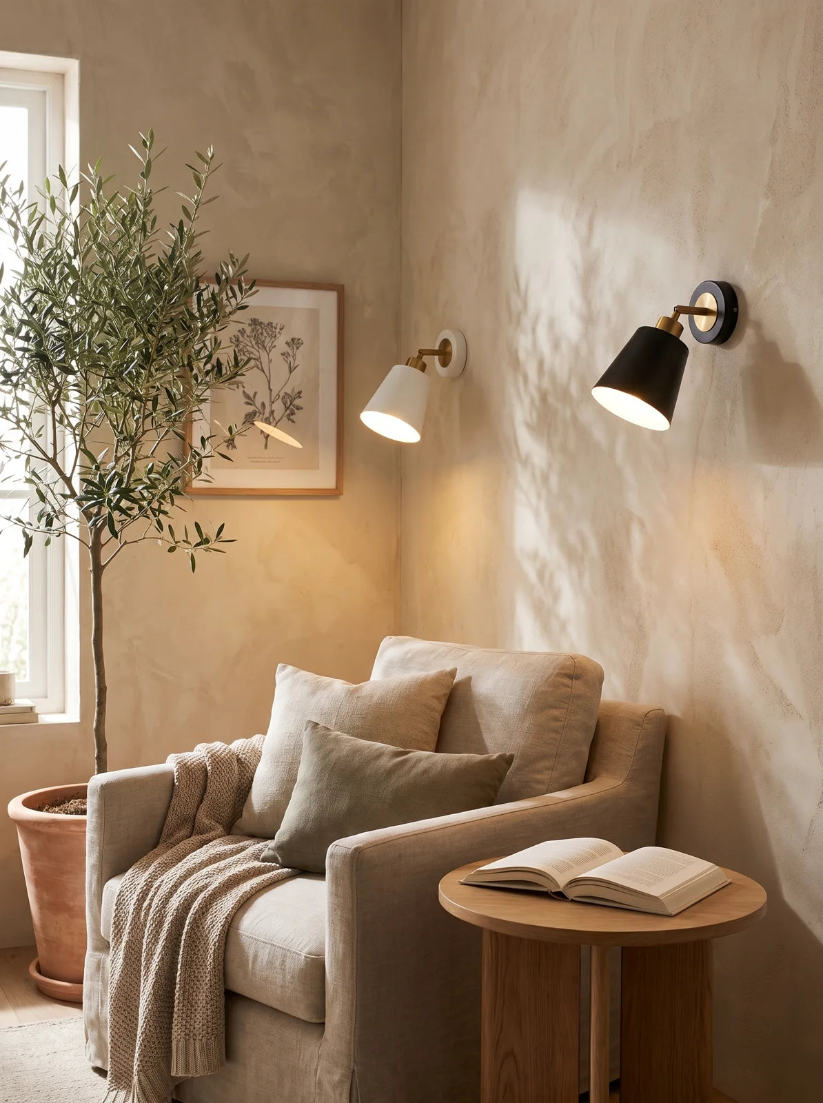 Modern Metal Wall Sconce Light - iwt3_image