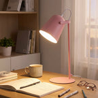 Nordic Metal LED Desk Lamp - Pink (webp)
