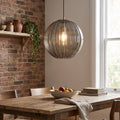 Modern Glass Ball Pendant Light | Nordic Elegance for Every Space - Smoke Grey (webp)