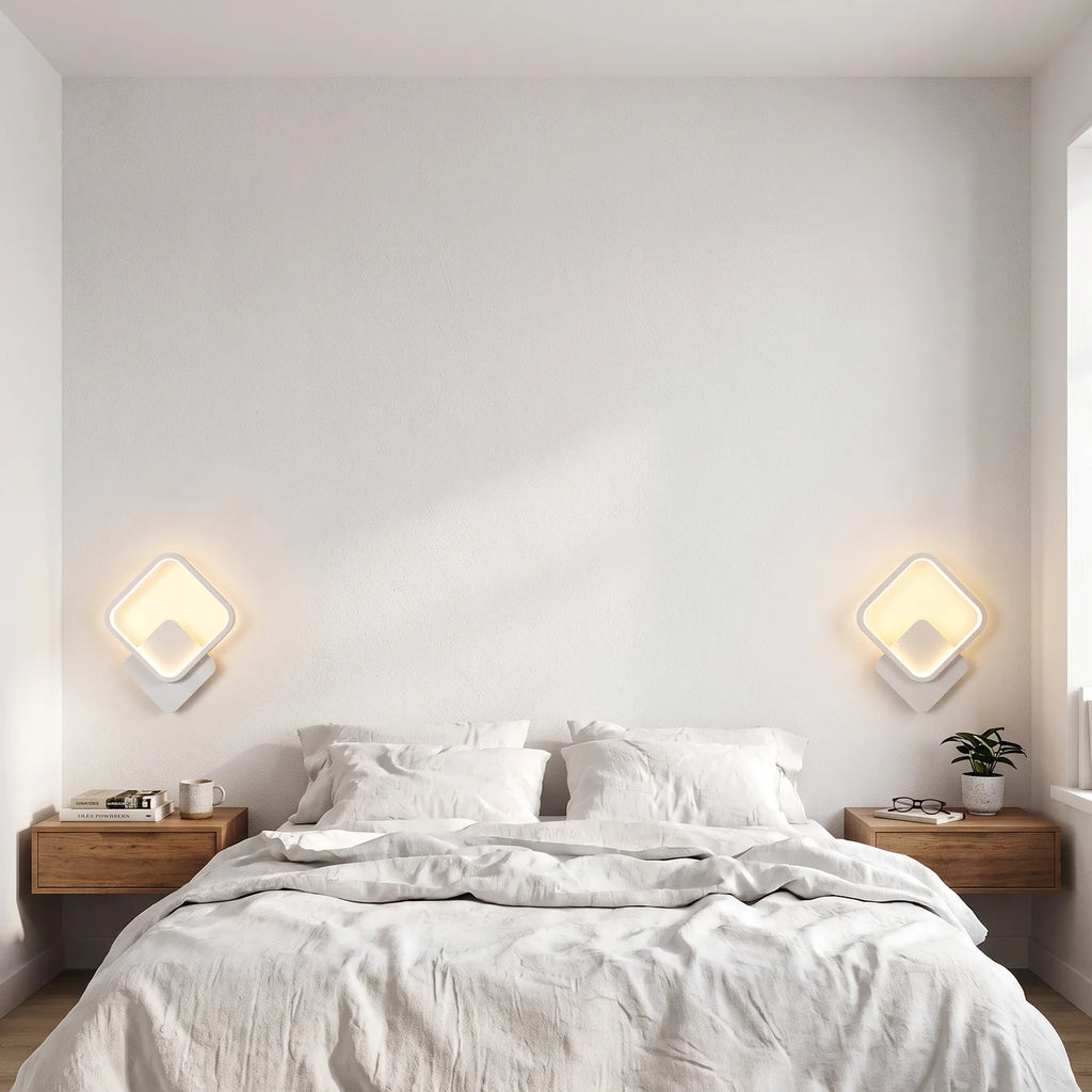 Modern Square LED Wall Lamp | Minimalist Geometric Lighting Fixture
