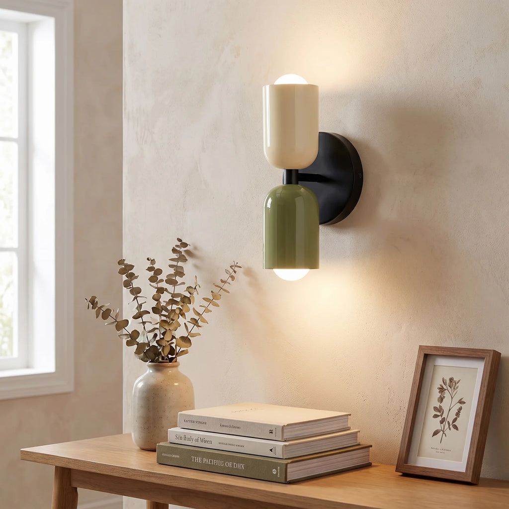 Colorful Bedside Wall Lamp | Nordic Macaron Wall Light