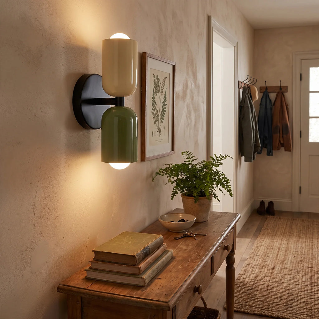 Colorful Bedside Wall Lamp | Nordic Macaron Wall Light