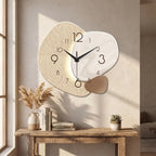 TempoStone | Modern Simple Wall Clock | Silent Quartz Design