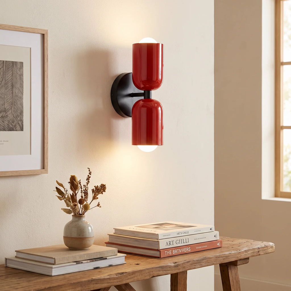 Colorful Bedside Wall Lamp | Nordic Macaron Wall Light