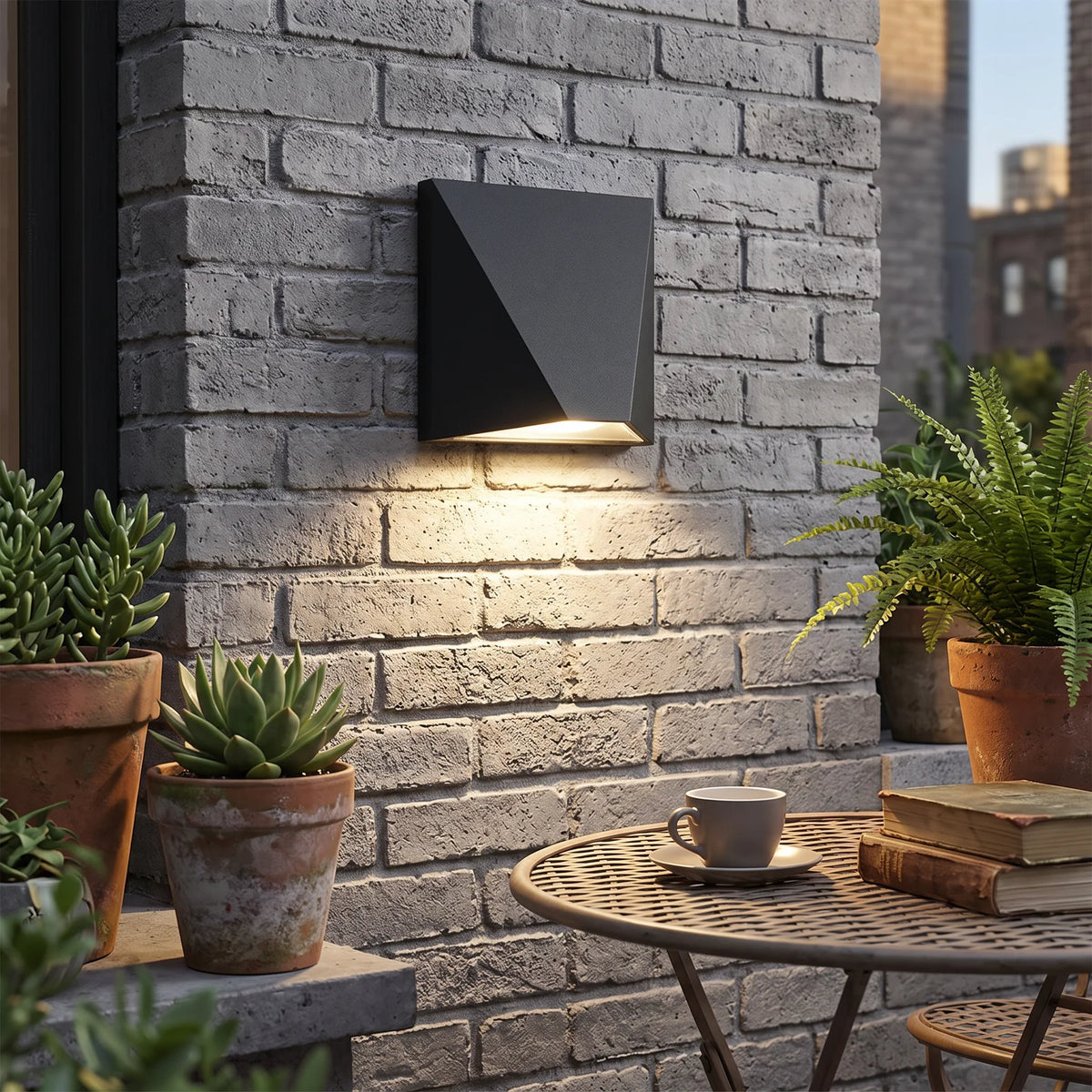 Modern Black LED Wall Light