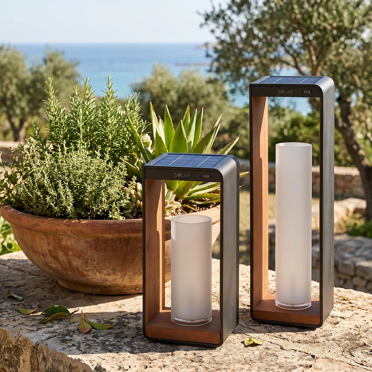 Modern Square Outdoor LED Light