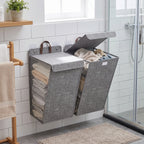 Wallora Laundry Basket Gray