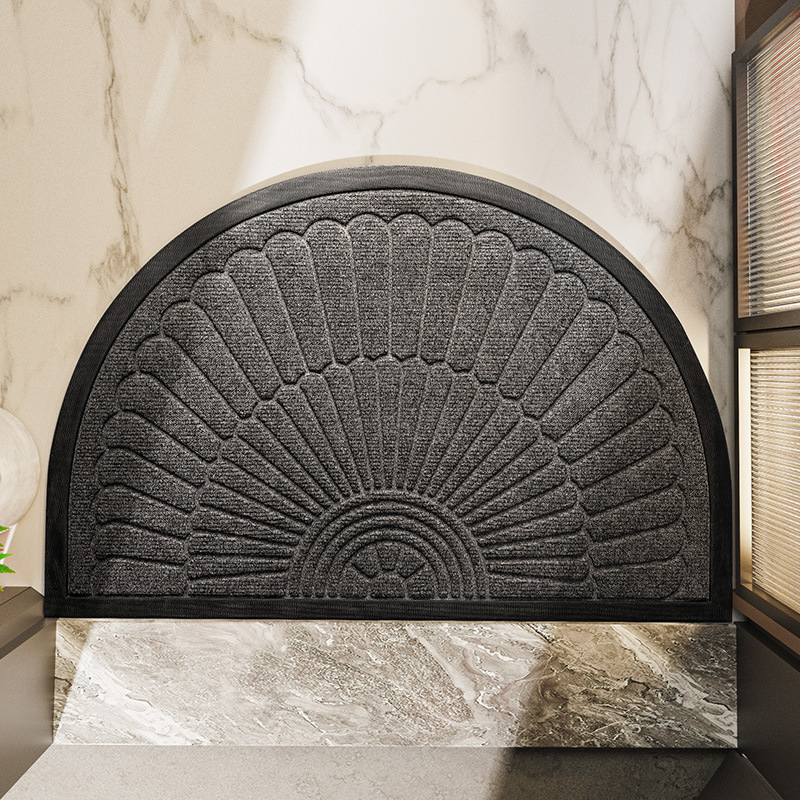 Semi Circular Non-Slip Door Mat