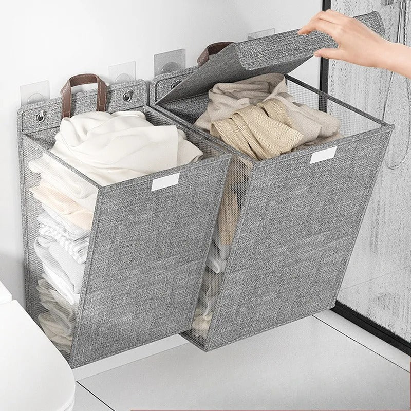 Wallora Adhesive Laundry Basket